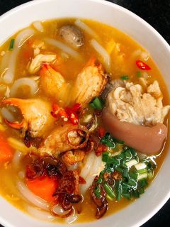 Hình của món Bánh canh Cua Giò Heo.