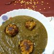 Dal palak with mix veg kofta