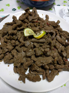 A picture of Beef liver, the Alexandrian way.