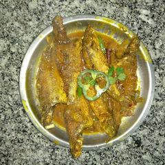 Vatki fish curry A picture of Vatki fish curry.