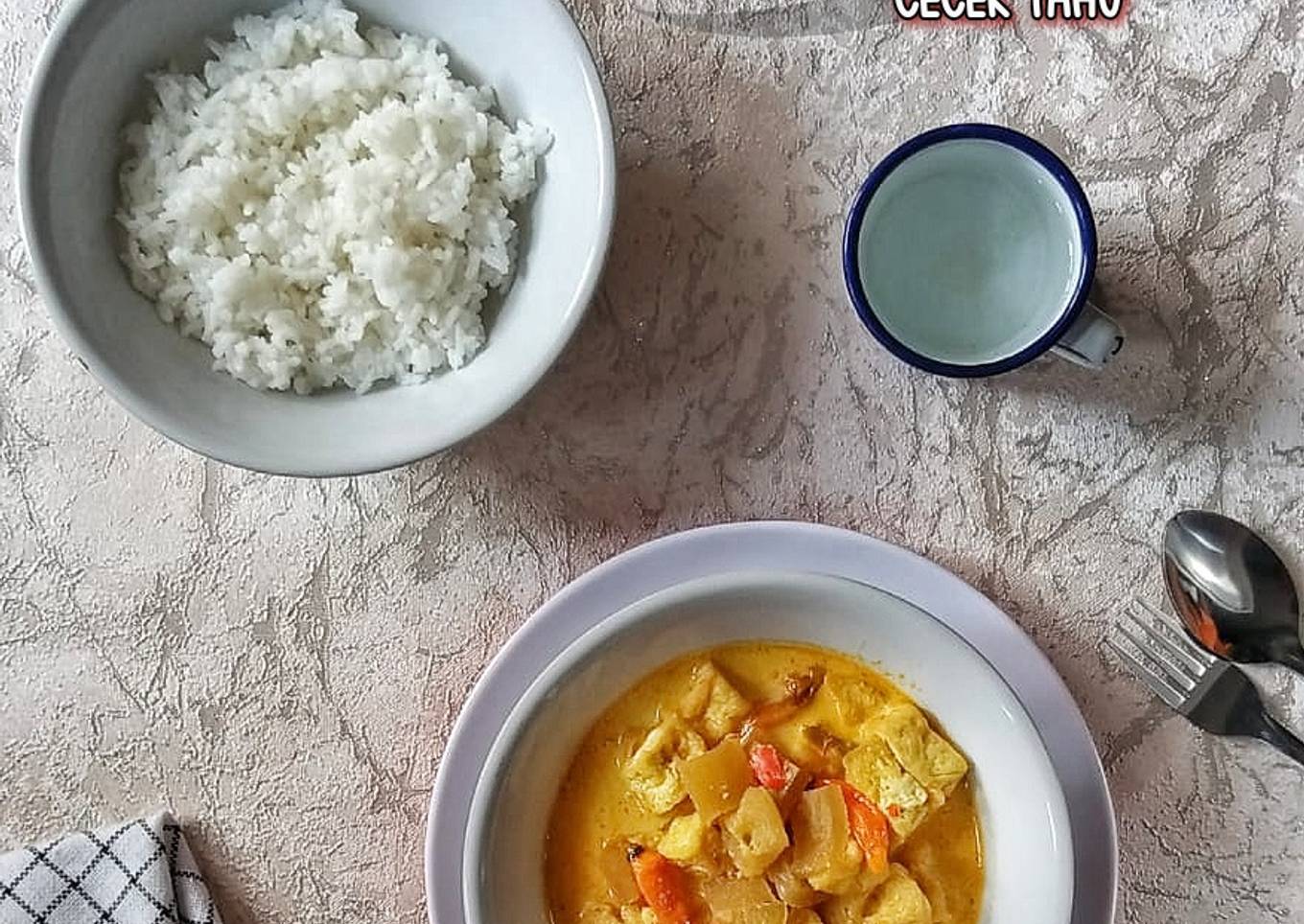 Sambal Goreng Cecek Tahu