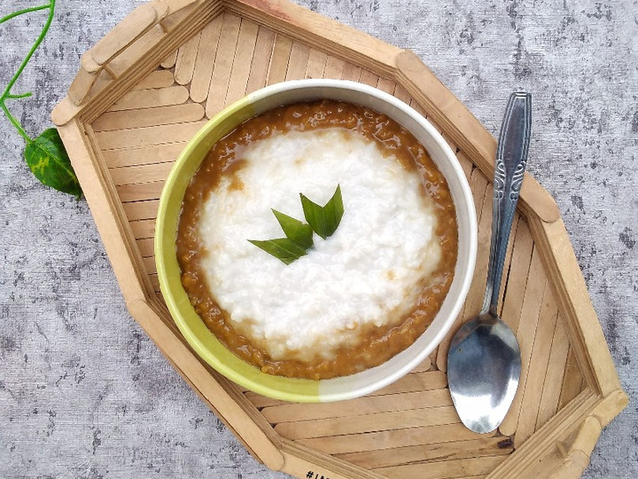 Resep Bubur Nasi Merah Putih, Enak