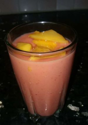 A picture of Mangodates shake.