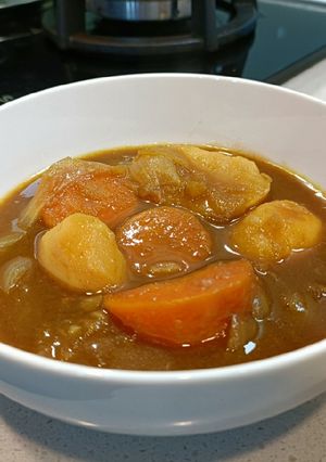 只有蔬果在努力！沒加糖也會甜的咖哩 （奶素） 的食譜成品照片