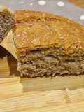 Pan casero con hojuelas de avena, anís en grano y nueces 🍞🥖
