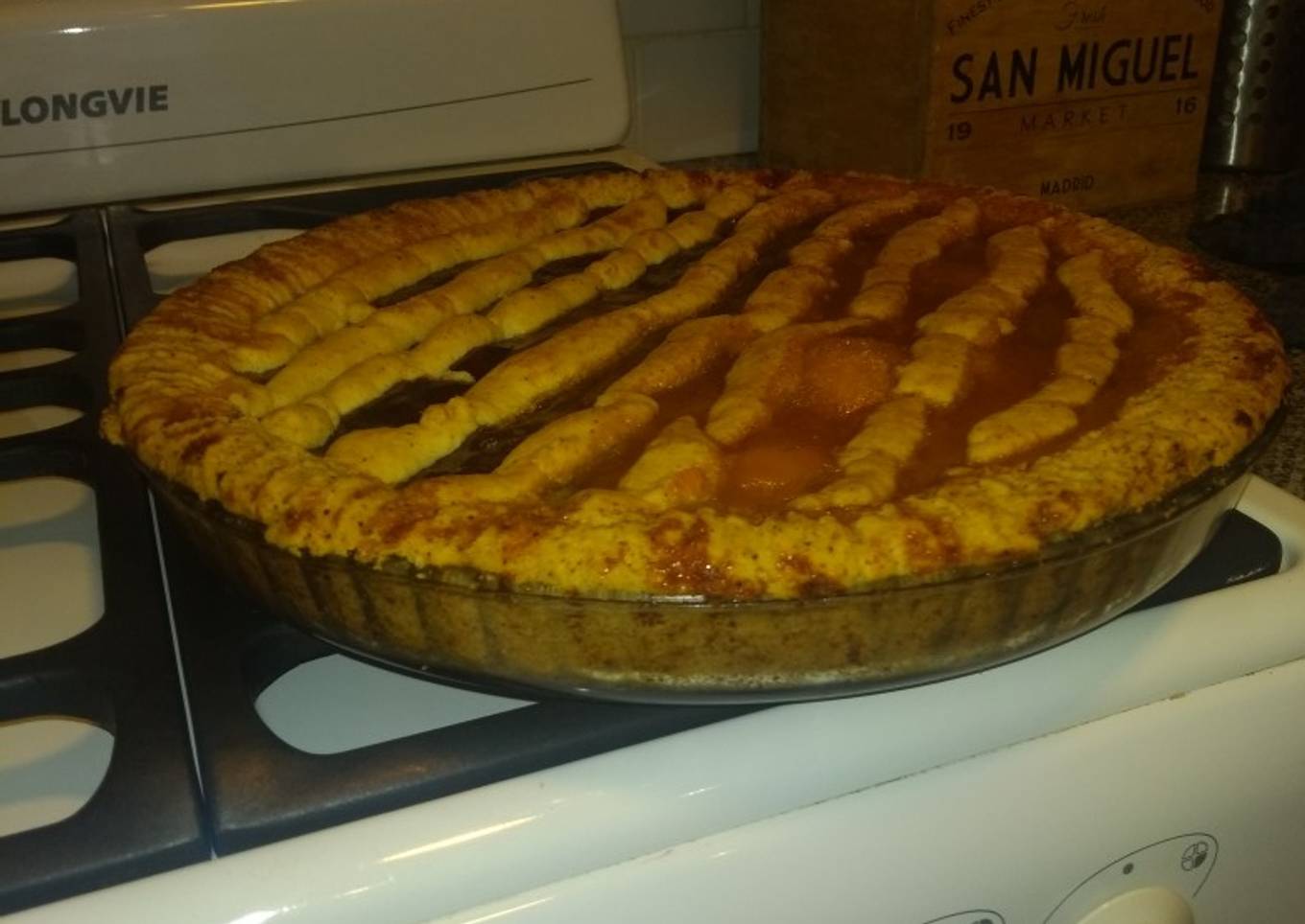 Pasta frola de batata y membrillo