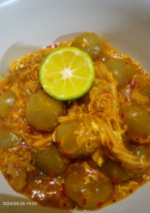 Foto resep Cilok bumbu ayam suwir