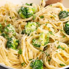 A picture of Vegan Pasta Alfredo.