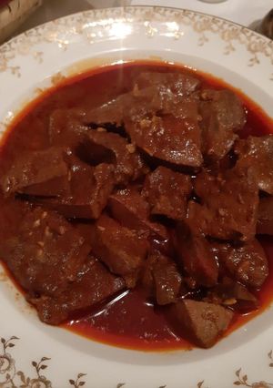 Une photo de Foie d'agneau en sauce 🍴