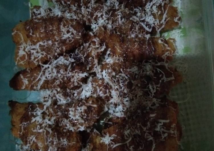 Pisang keju krispi