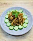 Bóng cá chay rim mè rang