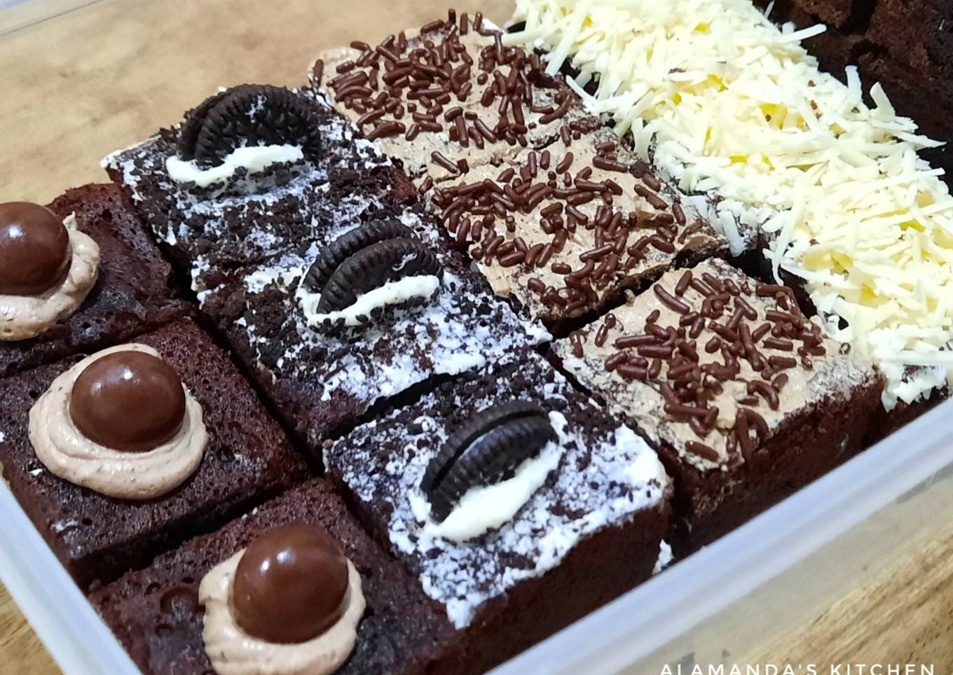 Brownies Kukus Potong