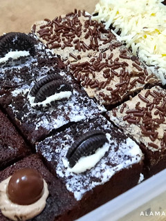 Foto resep Brownies Kukus Potong
