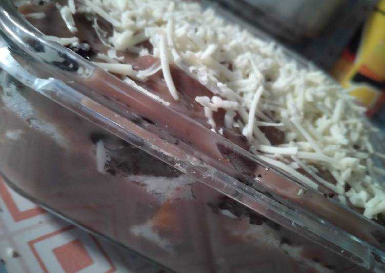 Resep Chocolate Cheese Cake Lumer praktis 😋, Lezat