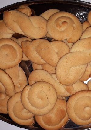 Φωτογραφία της συνταγής Εύκολα κουλουράκια πορτοκάλι 🍊😋