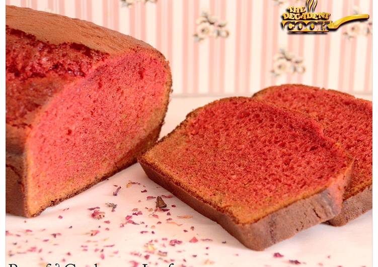 Easy Way to Make Tasty Rose And Cardamom Loaf