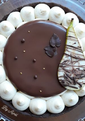 Une photo de ☆Tarte Poires Choco☆