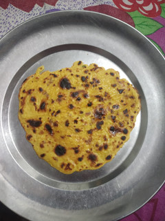 A picture of Besan chilla.