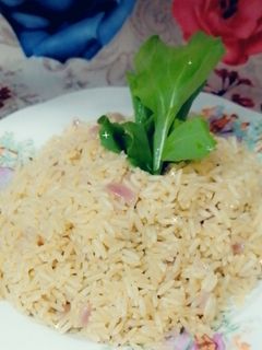 صورة لوصفة رز البقدونس