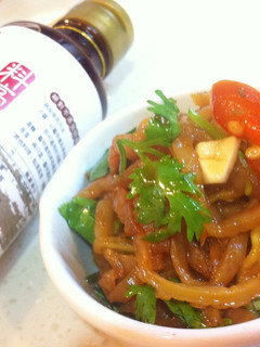 【料亭和露】涼拌海哲皮 的食譜成品照片