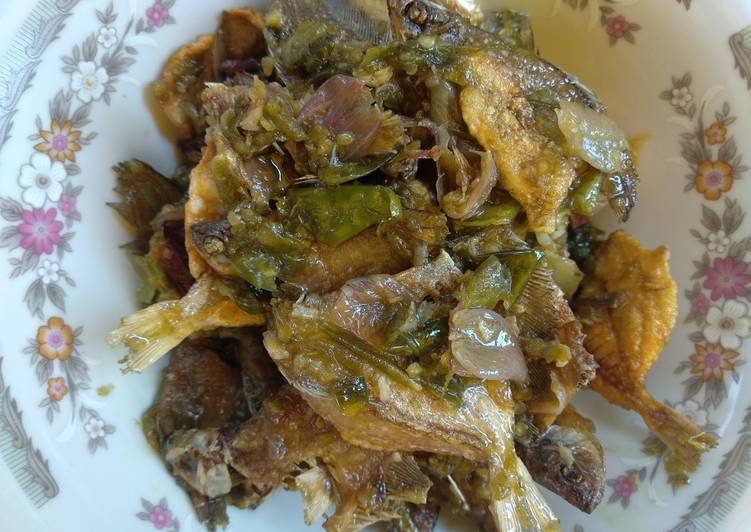 Resep Ikan Sepat Sambal Ijo Anti Gagal