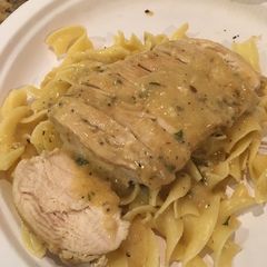 A picture of Easy Peasy Butter Chicken and Noodles.