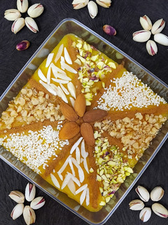 عکسی از دستور شله زرد