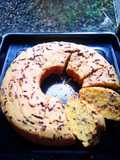 Pumpkin Chocolate Sprinkles Cake🎃🍫