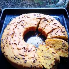 Pumpkin Chocolate Sprinkles Cake🎃🍫-レシピのメイン写真