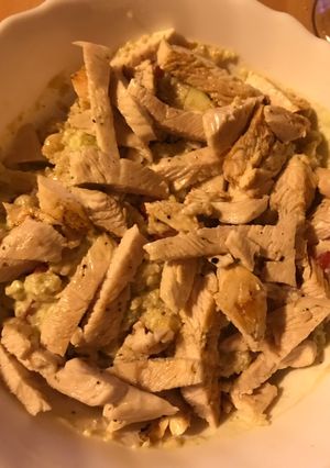 Una foto de Ensalada proteica fit
