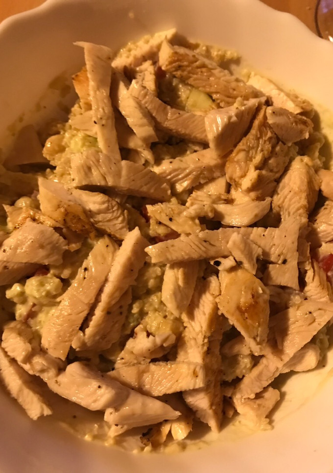 Una foto de Ensalada proteica fit