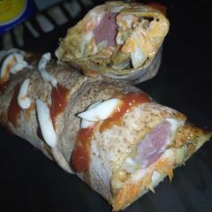 A picture of Shawarma.