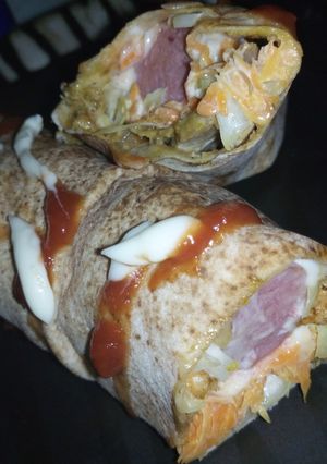 A picture of Shawarma.