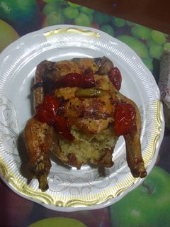 صورة لوصفة فراخ محشيه رز