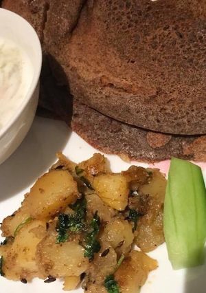 A picture of Falahari Dosa.