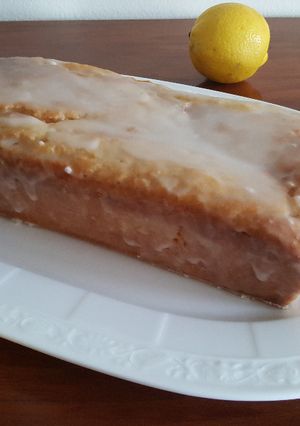 A picture of Vegan Lemon Pound Cake.