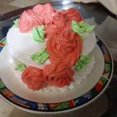 Red velvet cake A picture of Red velvet cake.