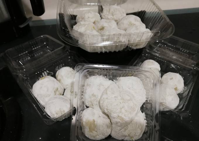 Steps to Prepare Speedy Durian Mochi