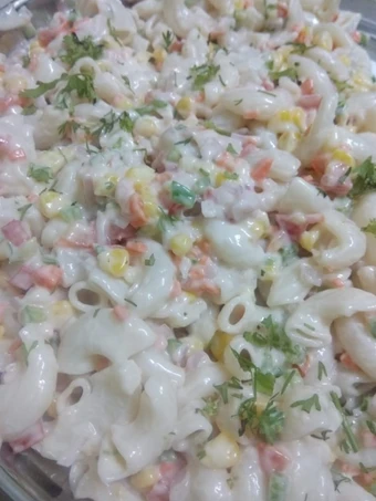 Easy Way Prepare Recipe Creamy Mayo Macaroni Salad that is Perfect, Really Delicious}