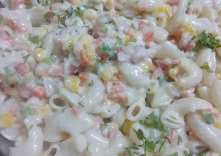 Step-by-Step Guide to Make Favorite Creamy Mayo Macaroni Salad