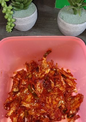 Foto resep Ikan asin balado
