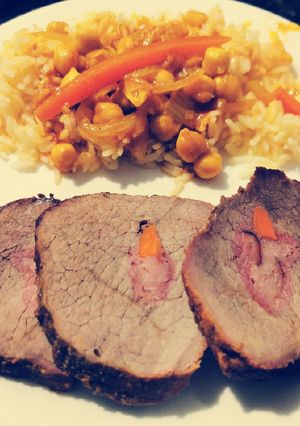 Una foto de Carne rellena