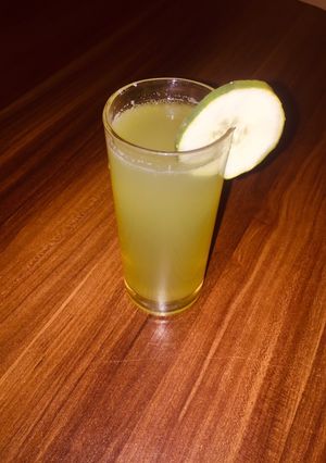 A picture of Cucumber drink 🍹.