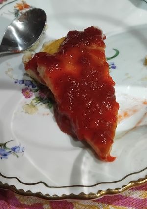 Una foto de Tarta de queso Air Fryer