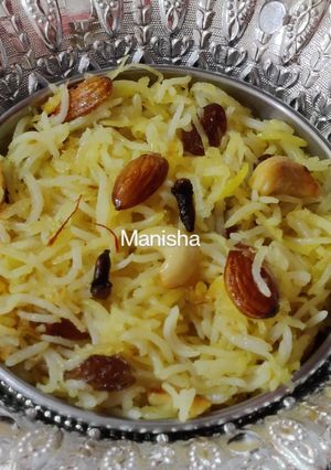 A picture of Rakhi Special - Narali Bhat.