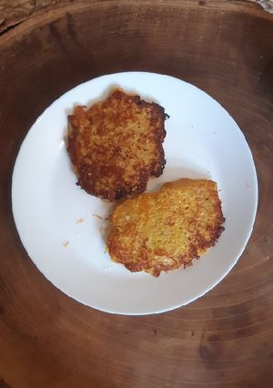 Une photo de Galettes de légumes à la poêle