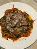 Straccetti di manzo alla mongola versione semplificata