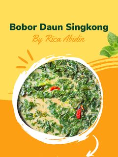 Foto resep Bobor daun singkong
