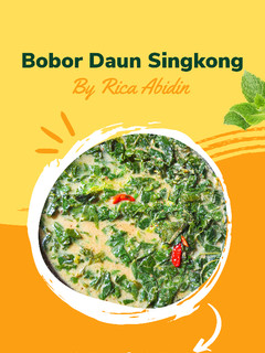 Foto resep Bobor daun singkong