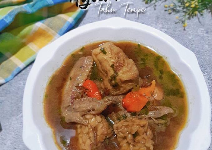 Semur Ayam Tahu Tempe